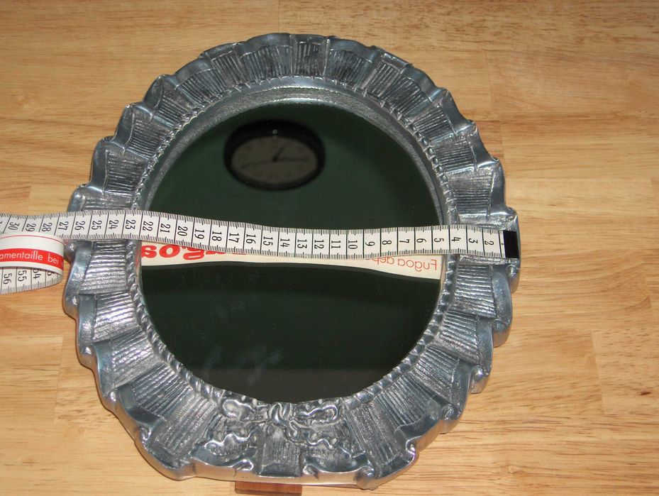 Lustro lusterko stołowe biurkowe na toaletkę do makijażu z lampką