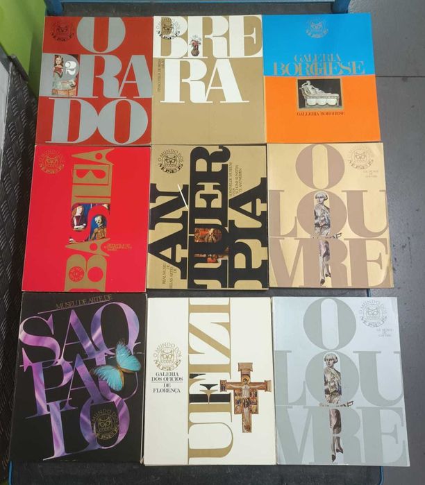 Livros Coleção " O Mundo dos Museus "