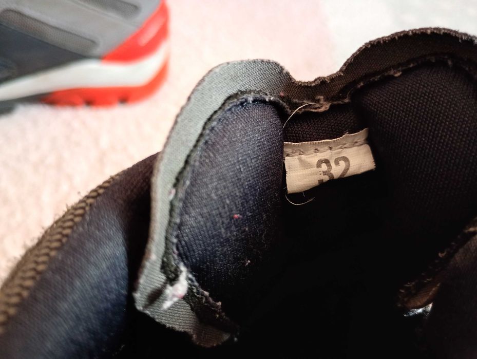 Buty dziecięce jesienne nieprzemakalne Decathlon Quechua Crossrock 32