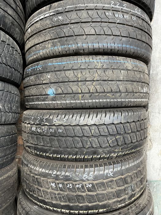 Продам резину 225 65 R 16 с шиномонтаж выкатка правка диска