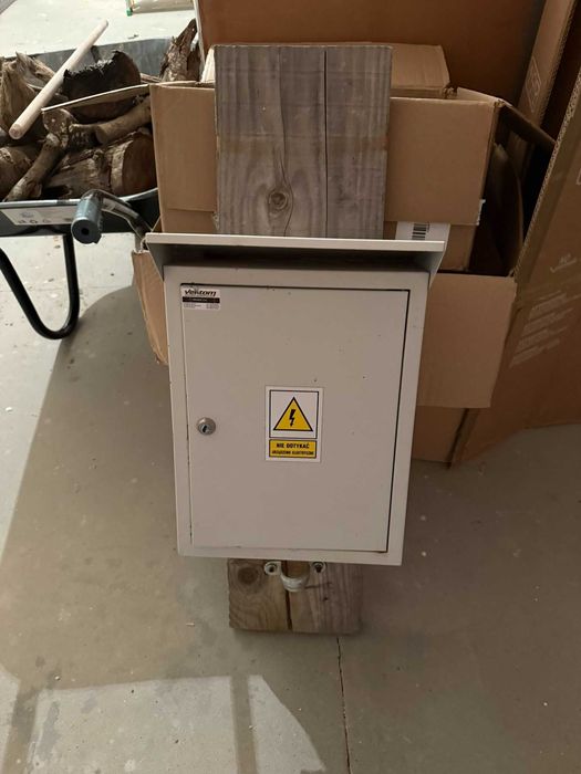 Skrzynka elektryczna - prad budowlany