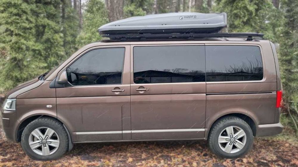Багажник експедиційний алюміній VW Transporter T5 T6 Multivan Caravell