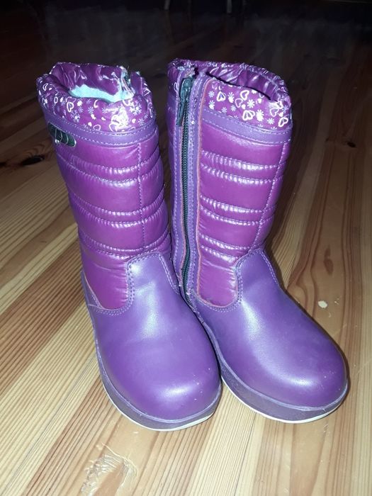 Чобітки, зимові,  на дівчинку