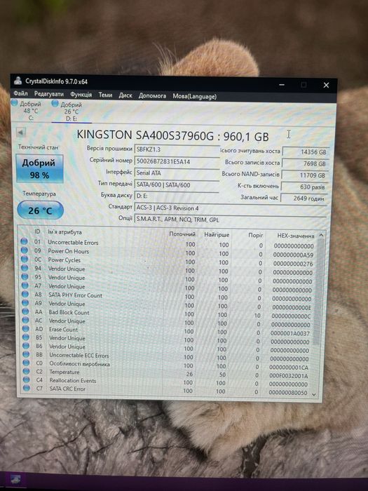 SSD kingston 1tb