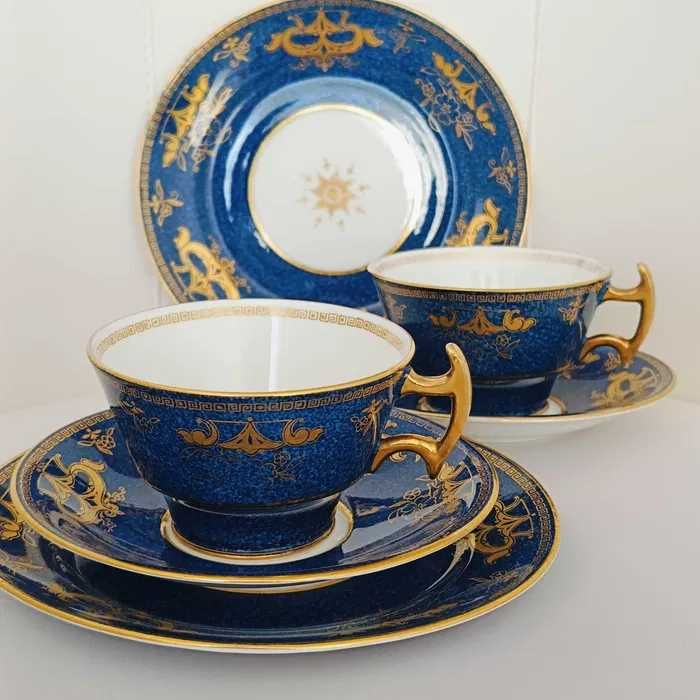 **filiżanka „Royal Blue” porcelana Collingwood Bros 1924_1939
