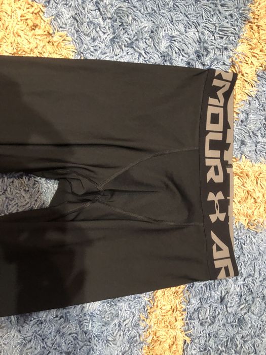 Компрессионные, термо лосины, бриджі 3/4 Under Armour