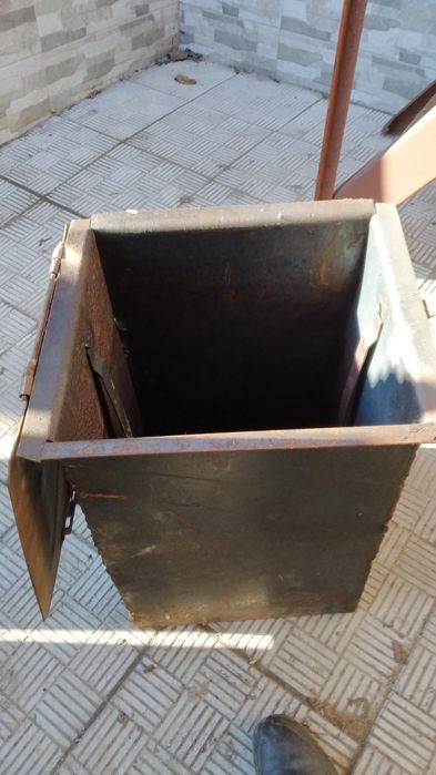 Міцна сталева духовка в піч/камін (50х30х41 см, метал 2 мм, СРСР)