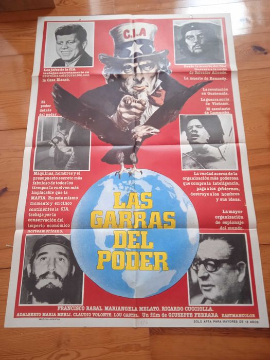 Cartaz antigo cinema original