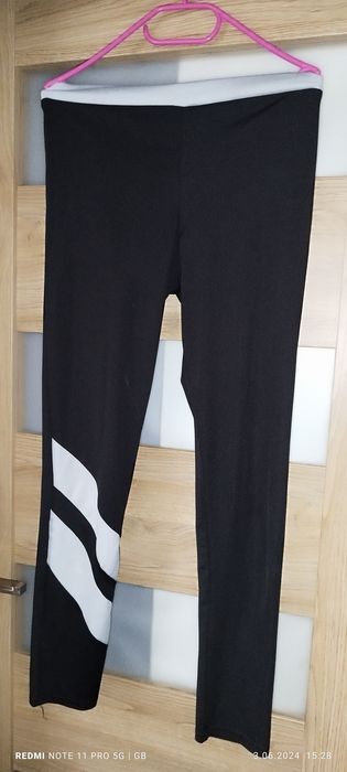 Sprzedam spodnie dresowe – legginsy czarne