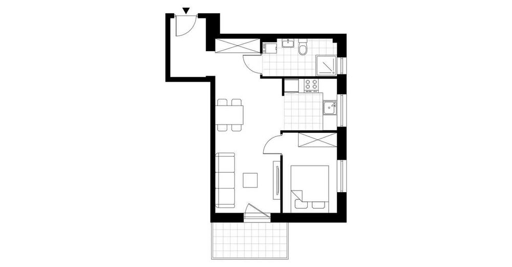 | Передпродаж | 2-кімнатна квартира в Познані M2/I​I