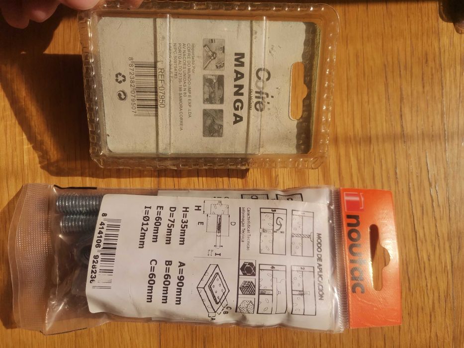 Material de obras de WC