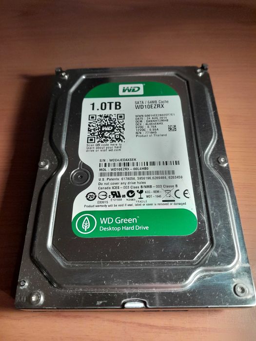 Disco 1TB HDD 3.5 para PC ou 1TB HDD 2.5 para portátil64750941357057121