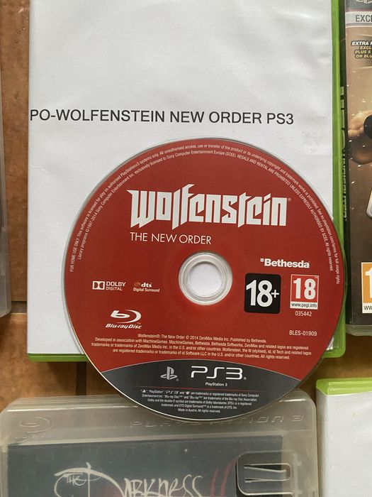 Gry ps3, Time Crisis 4, Street Fighter IV ultra, wolfenstein