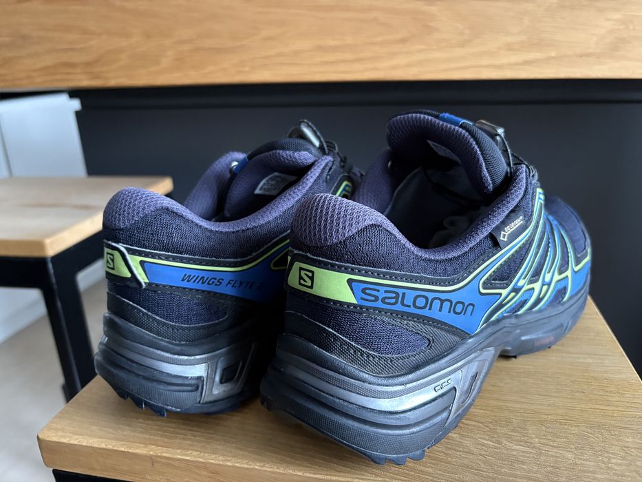 Buty trekkingowe Salomon Wings Flyte 2 Gore-tex  44 idealne jak nowe górskie trial
