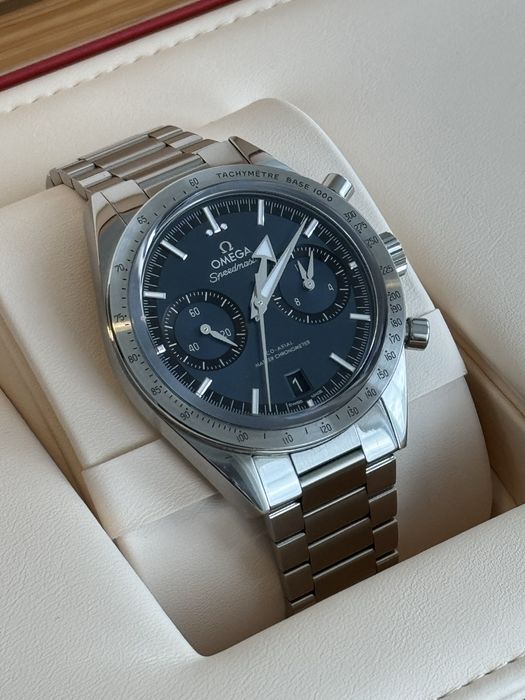 Omega Speedmaster ‘57 blue dial, master chronometer, gwarancja