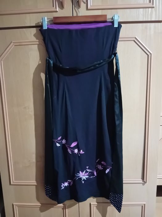 Sukienka bez ramiączek XS S