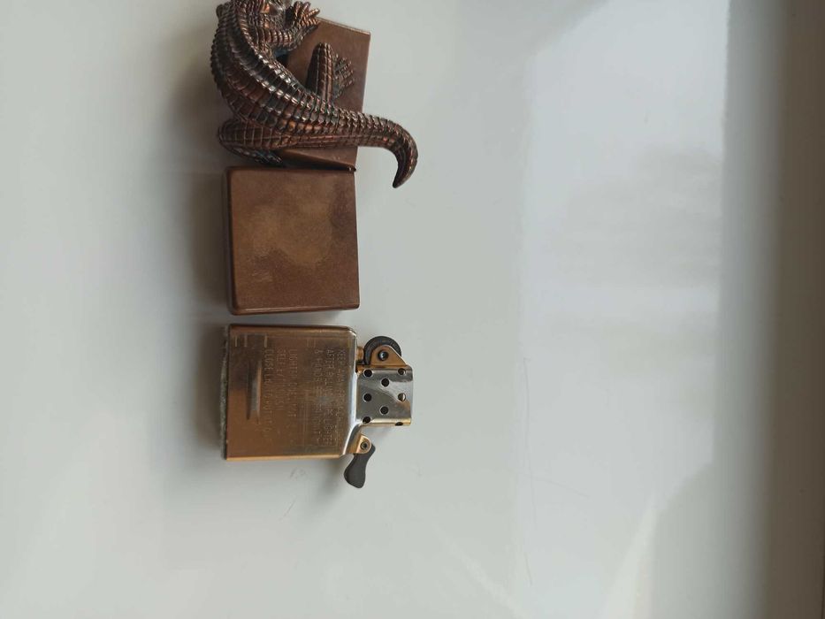 Zippo Copper 3D Аligator Limited Edition Редкая зажигалка original