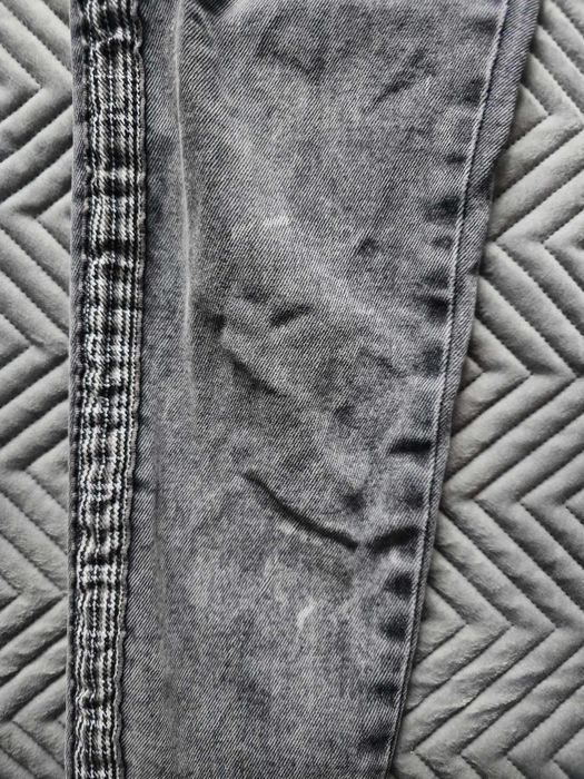 szare spodnie z lampasami, Cropp, 36
