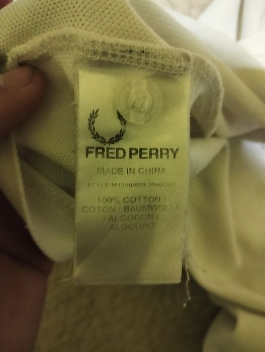 Поло Fred Perry x Pit bull