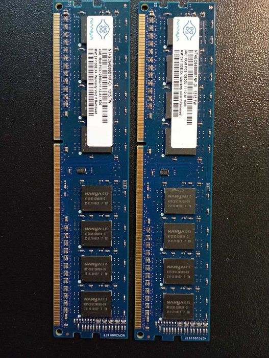 Оперативна пам’ять Samsung GOODRAM Nanya DDR3 4GB 1333-1600MHz