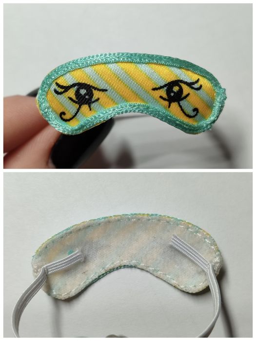 Заміна резинки на масках ляльок Монстер Хай Monster High