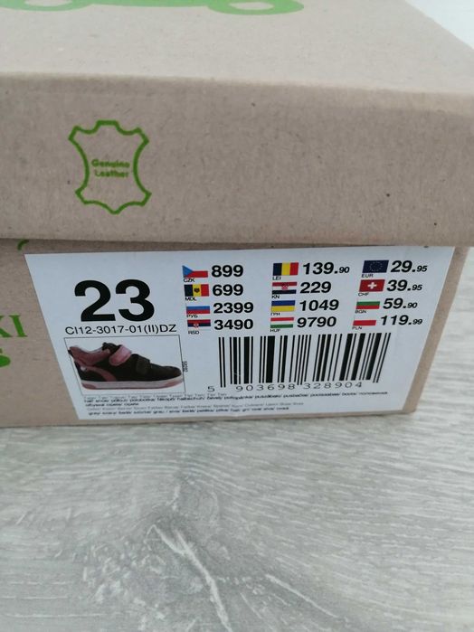Buty dziewczęce Lasocki r. 23