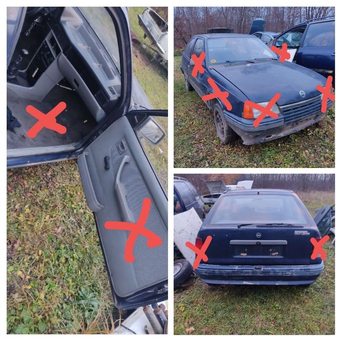 Розборка opel kadett