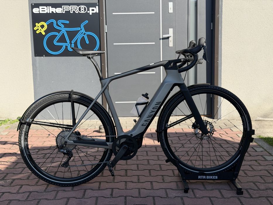 Raty 0%, 12m-cy gwar. CANYON (L) GRAIL: ON CF 7, BOSCH CX4 500Wh, 28" [155]