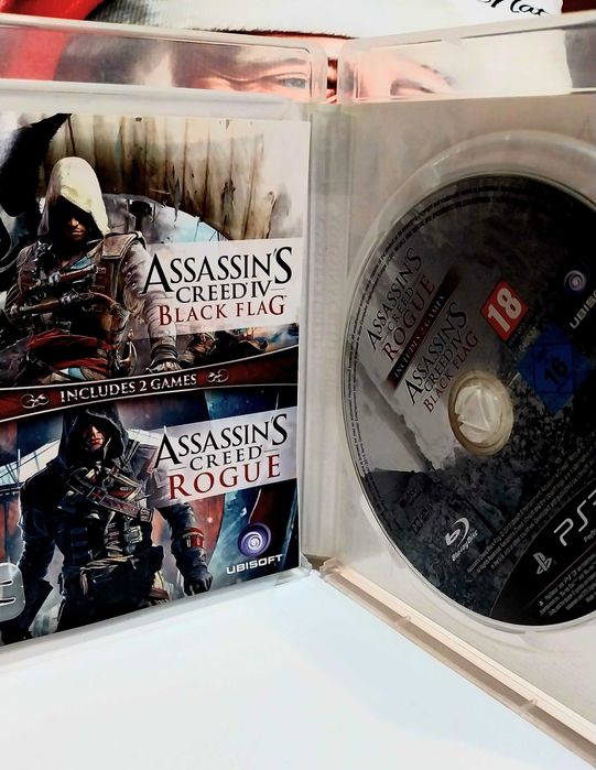Assassin's Creed Black Flag and Rogue PS3