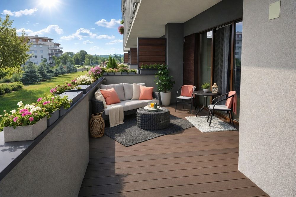 Sprzedam apartament 46 m² – wysoki standard, duży taras + miejsce parkingowe w cenie