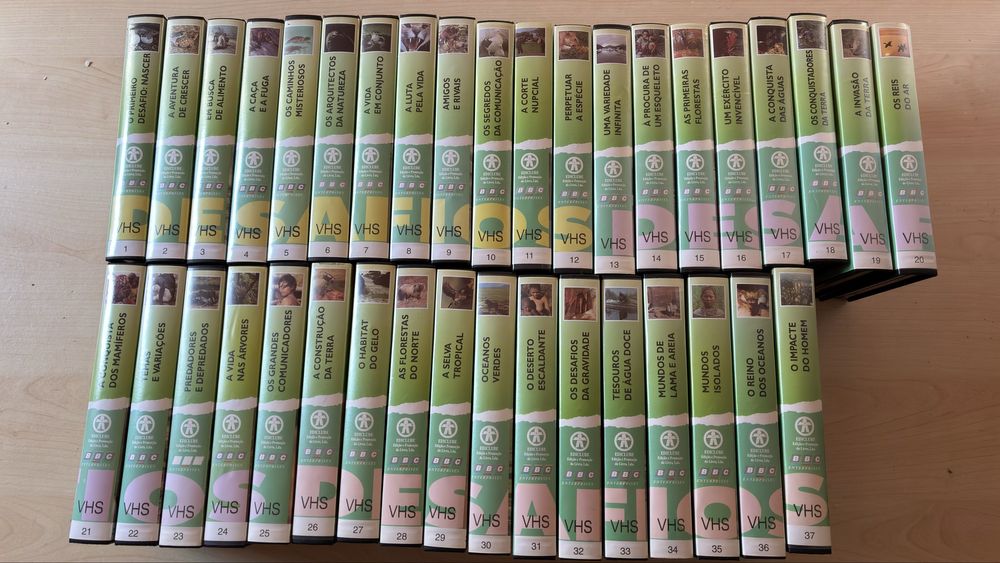 Coleção VHS Desafios da Vida