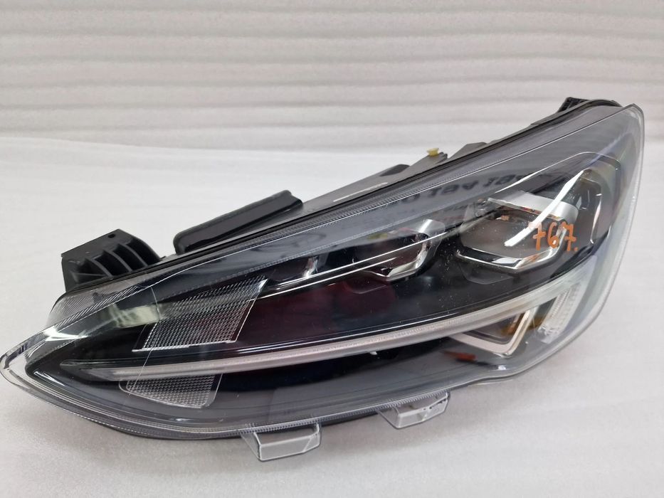 FORD FOCUS MK4 18- LEWA LAMPA PRZEDNIA PRZÓD FULL LED FULLLED , NR JX7B-13E015-CE / JX7B13E015CE , POSIADA PRZETWORNICE , NR AUKCJI LA767