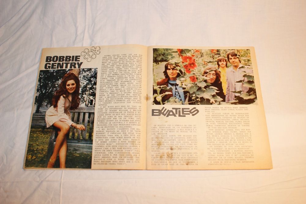 Caderneta / Album Pop Music Flama - 1971 - Completa - Rara