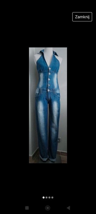 Kombinezon jeans M/L