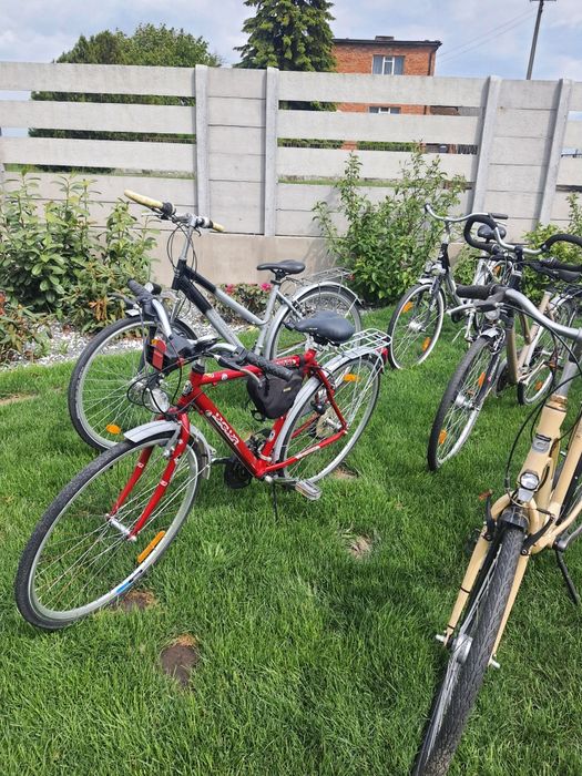 Pakiet 8 Rowerów Rower Miejski Damski Trekingowy Męski