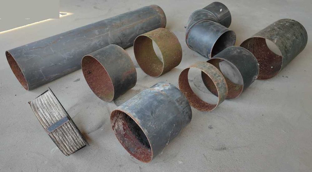 Rury kominkowe 180 cm