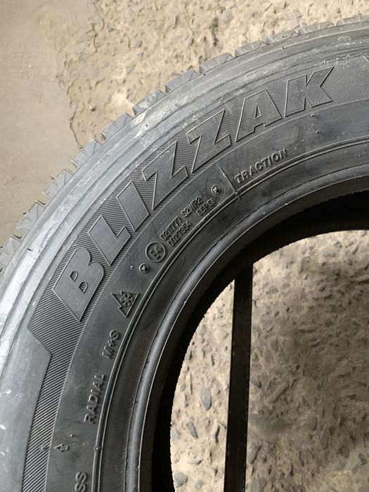 (6шт) нові 195/70R15C Bridgestone BLIZZAK W995 (104R) зимові шини
