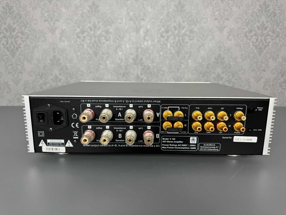 Zintegrowany Wzmacniacz Stereo Block V 120 Germany Hi-Fi TOP