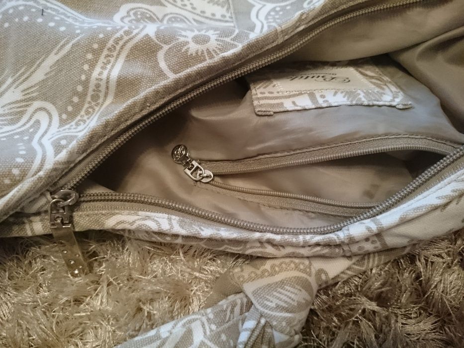 torebka damska, kwiaty