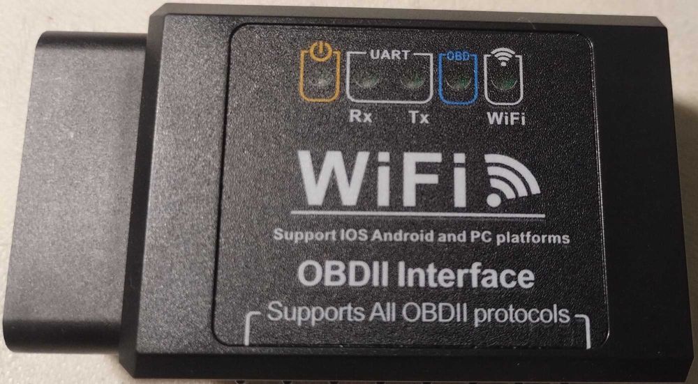 Авто сканер OBD2 ELM327 v1.5, v2.1, wifi, pic