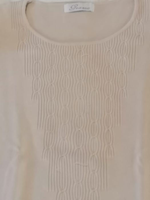 Camisola com decote mulher tamanho M