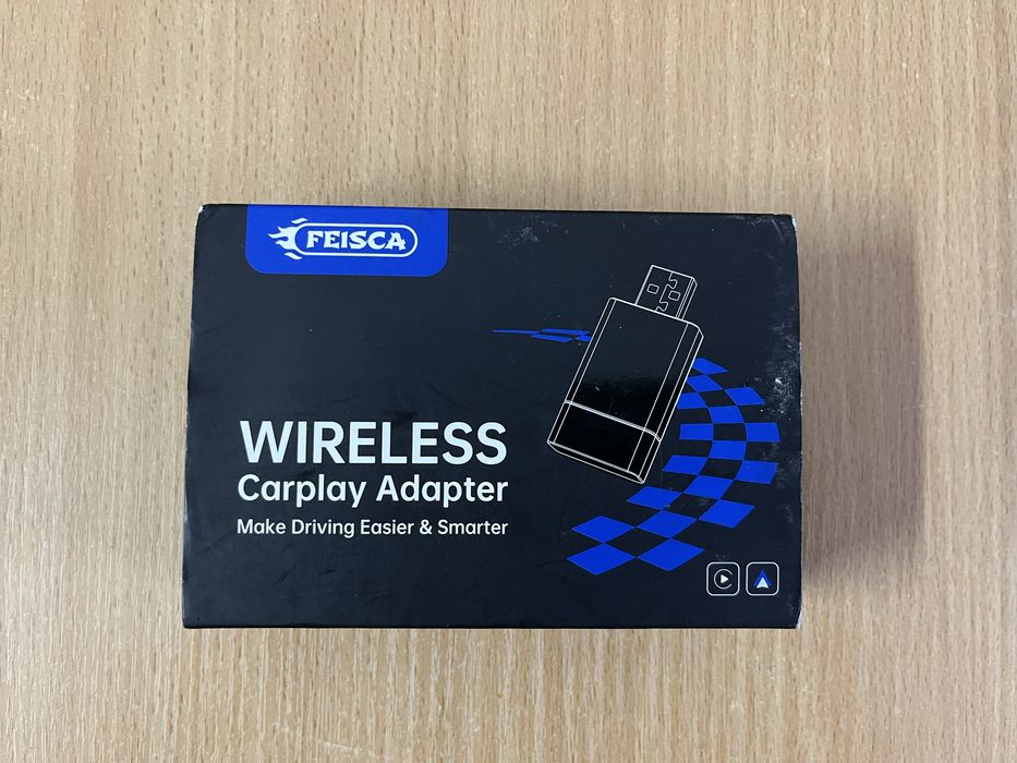 Бездротовий адаптер CarPlay для CarPlay та Android Auto від Feisca