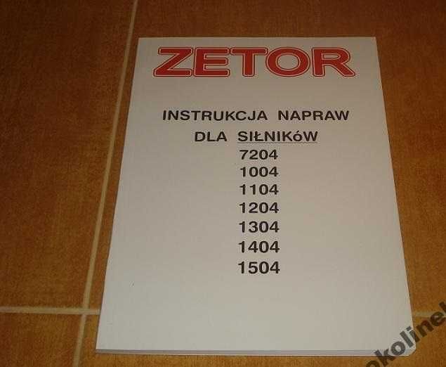 Instrukcja Napraw Silnika Zetor Proxima i Forterra