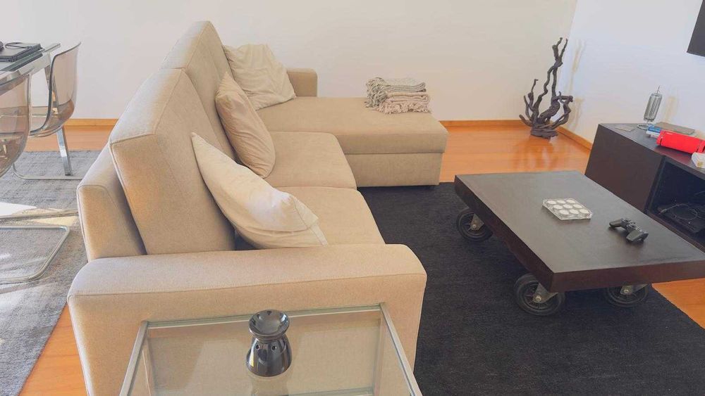 Chaise Longue Sofá cama como novo