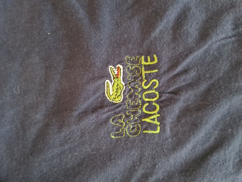 Lacoste polo granatowe