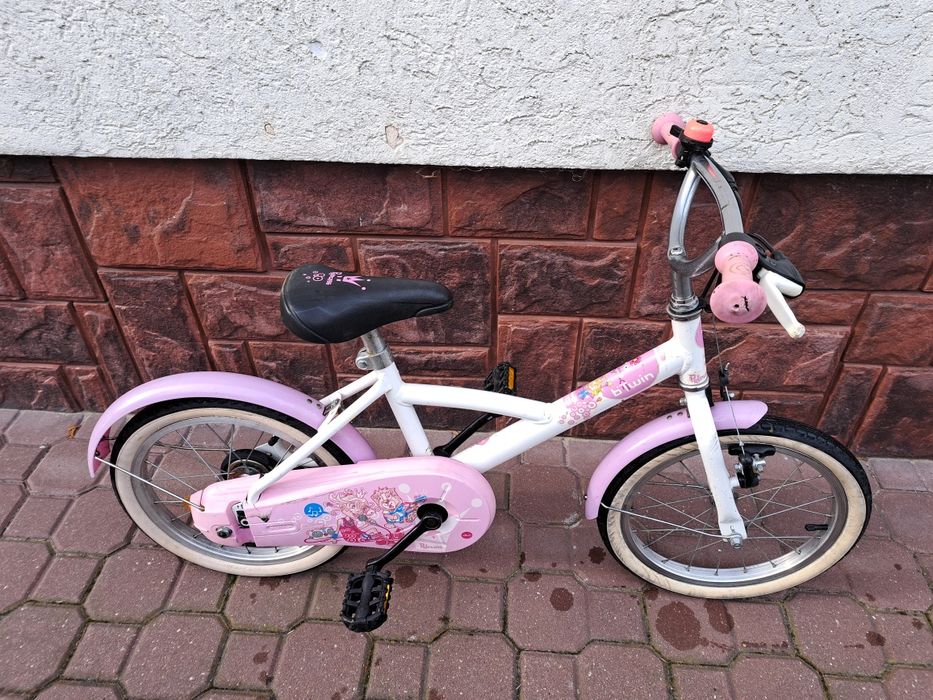 Rower 16" B'twin dla dziewczynki