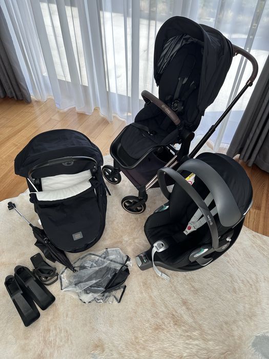 Zestaw Cybex  Priam wozek plus fotelik i akcesoria