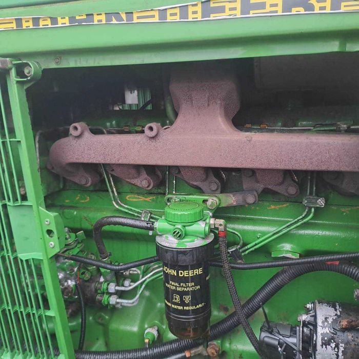 Ciągnik John Deere 6900. przedni TUZ, 7904 h. 140 KM