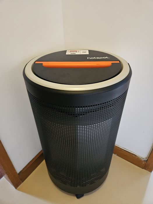 Aquecedor Galp com botija pluma