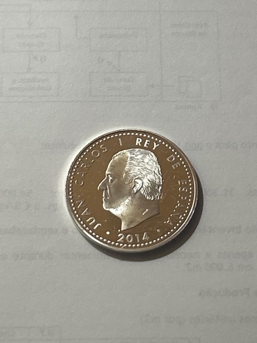 10 Euro Juan Carlos I Espanha Prata